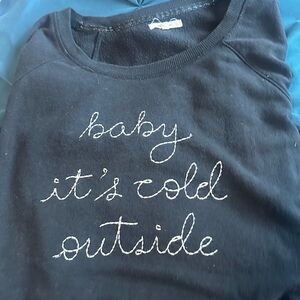 Maurices Black Crew Neck Sweater